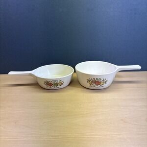 Corning Ware P-82-B And P-81-B Sauce Pan Without Lids.